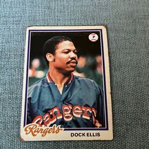 1978 Topps Texas Rangers Baseball Card Trading Card